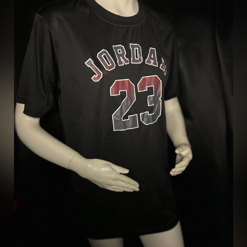 Jordan Black and Red 23 Graphic Tee - Picture 1 of 8